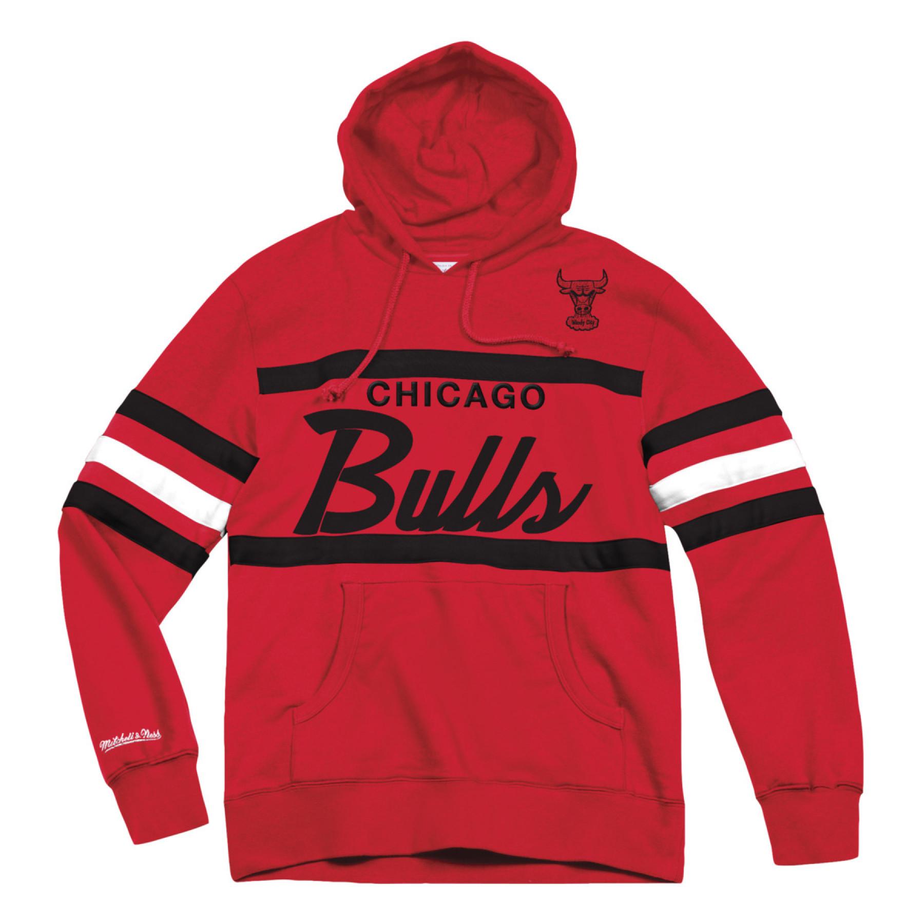 Coaches Pullover Fleece Chicago Bulls Mitchell and Ness Hong Kong