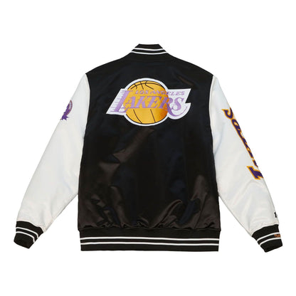 NBA TEAM ORIGINS VARSITY SATIN JACKET - LOS ANGELES LAKERS