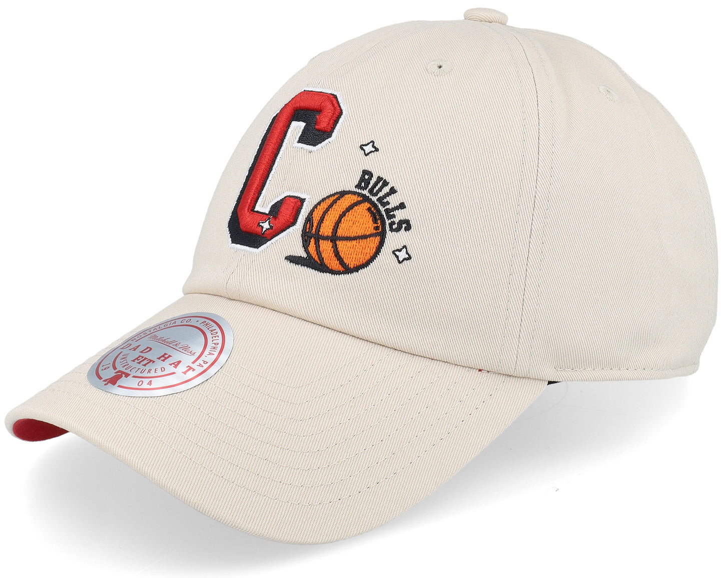 Swagger HWC Cream Dad Cap Chicago Bulls