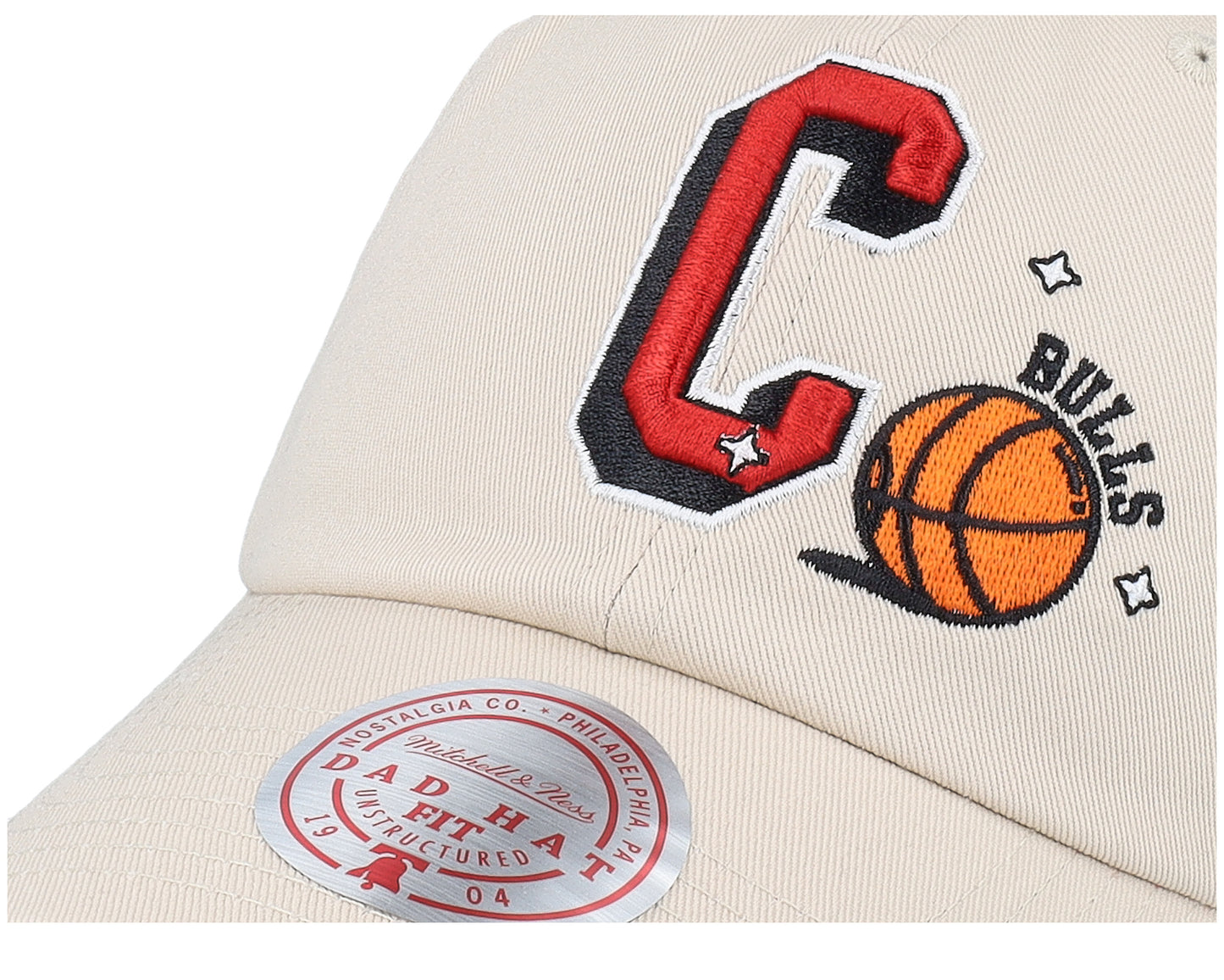 Swagger HWC Cream Dad Cap Chicago Bulls