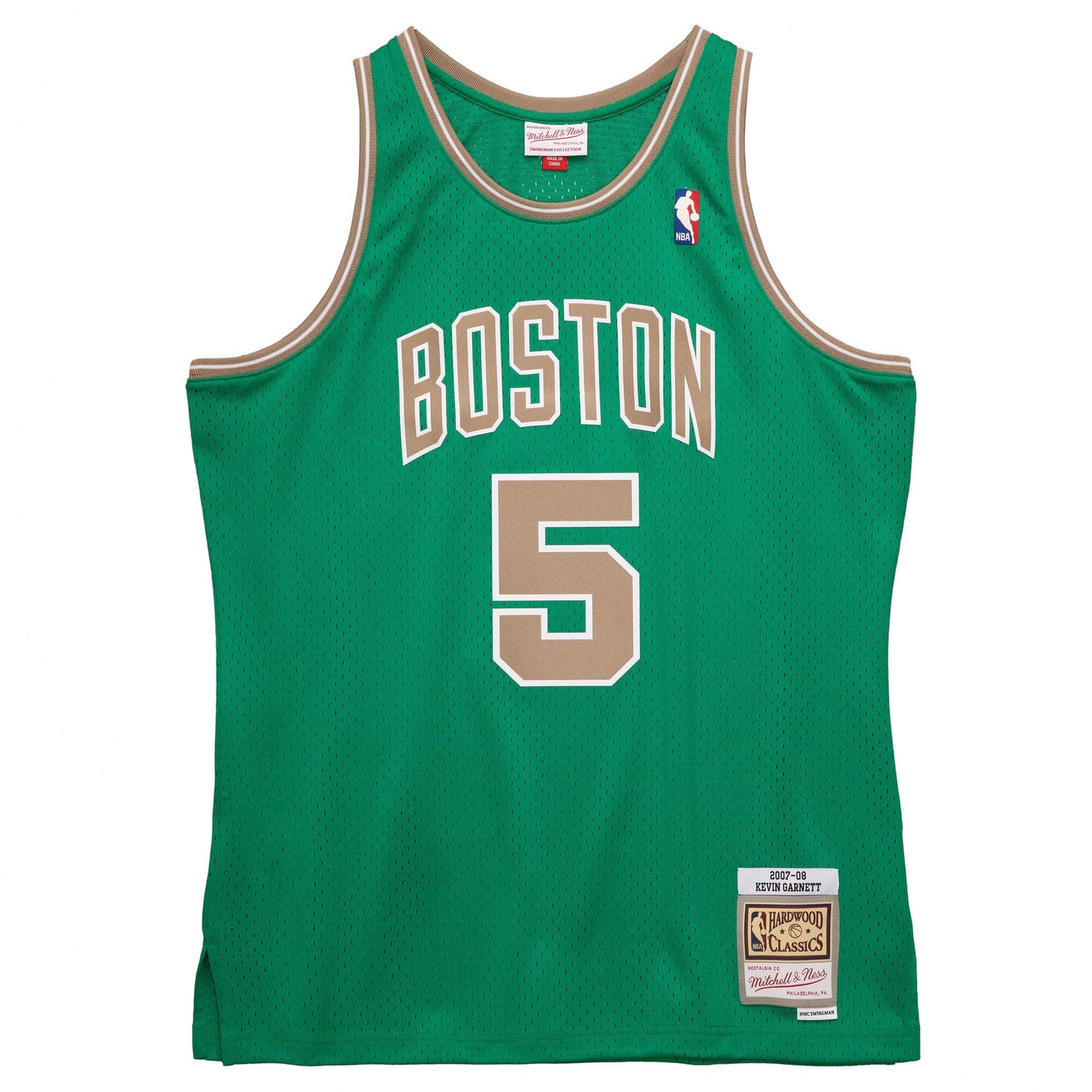 NBA St. Patrick's Day Swingman Jersey Boston Celtics 2007-08 Kevin Garnett