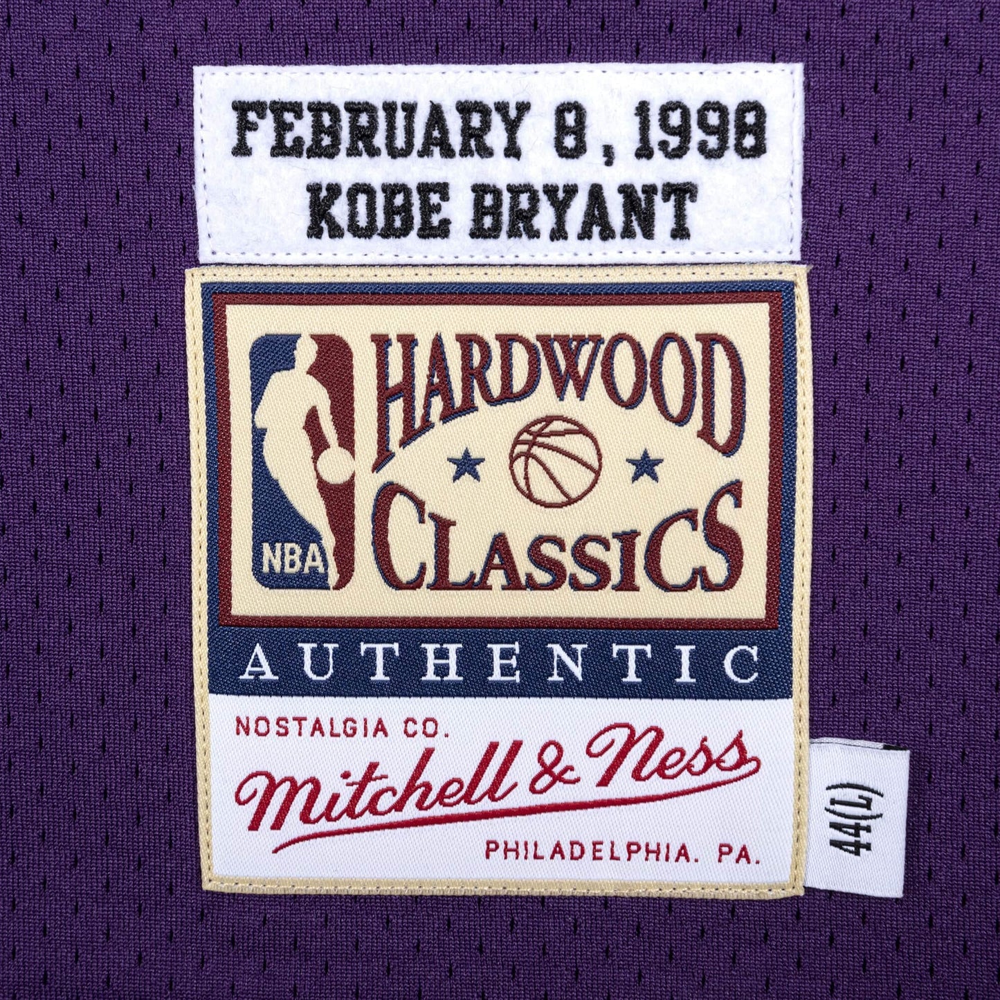 NBA Authentic Jersey All Star West 1998 Kobe Bryant