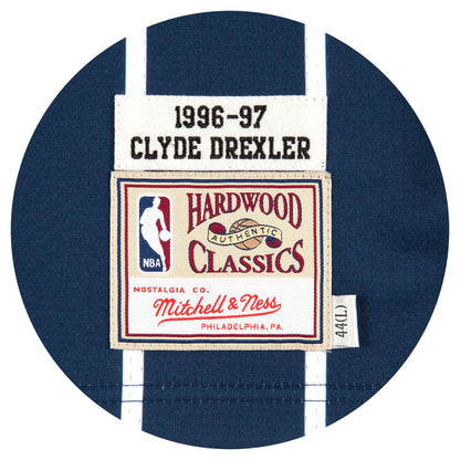 Authentic Jersey Houston Rockets Road 1996-97 Clyde Drexler