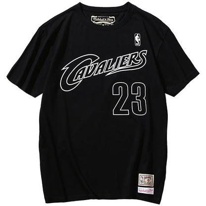 NBA Name & Number Tee Cleveland Cavaliers Lebron James