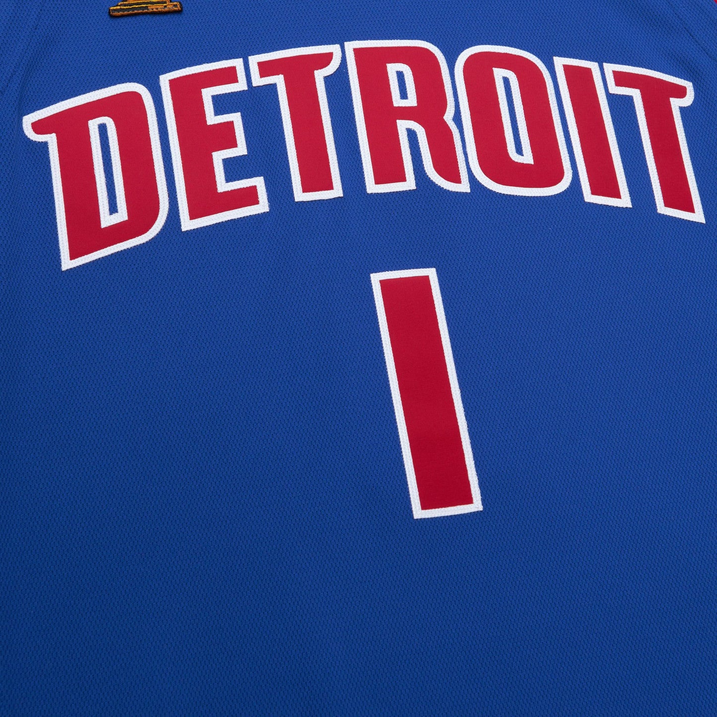 Authentic Jersey Detroit Pistons Dark Finals 2004 Chauncey Billups