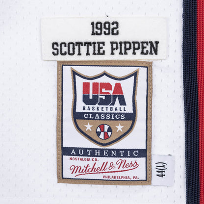 Authentic Jersey Team USA 1992 Scottie Pippen