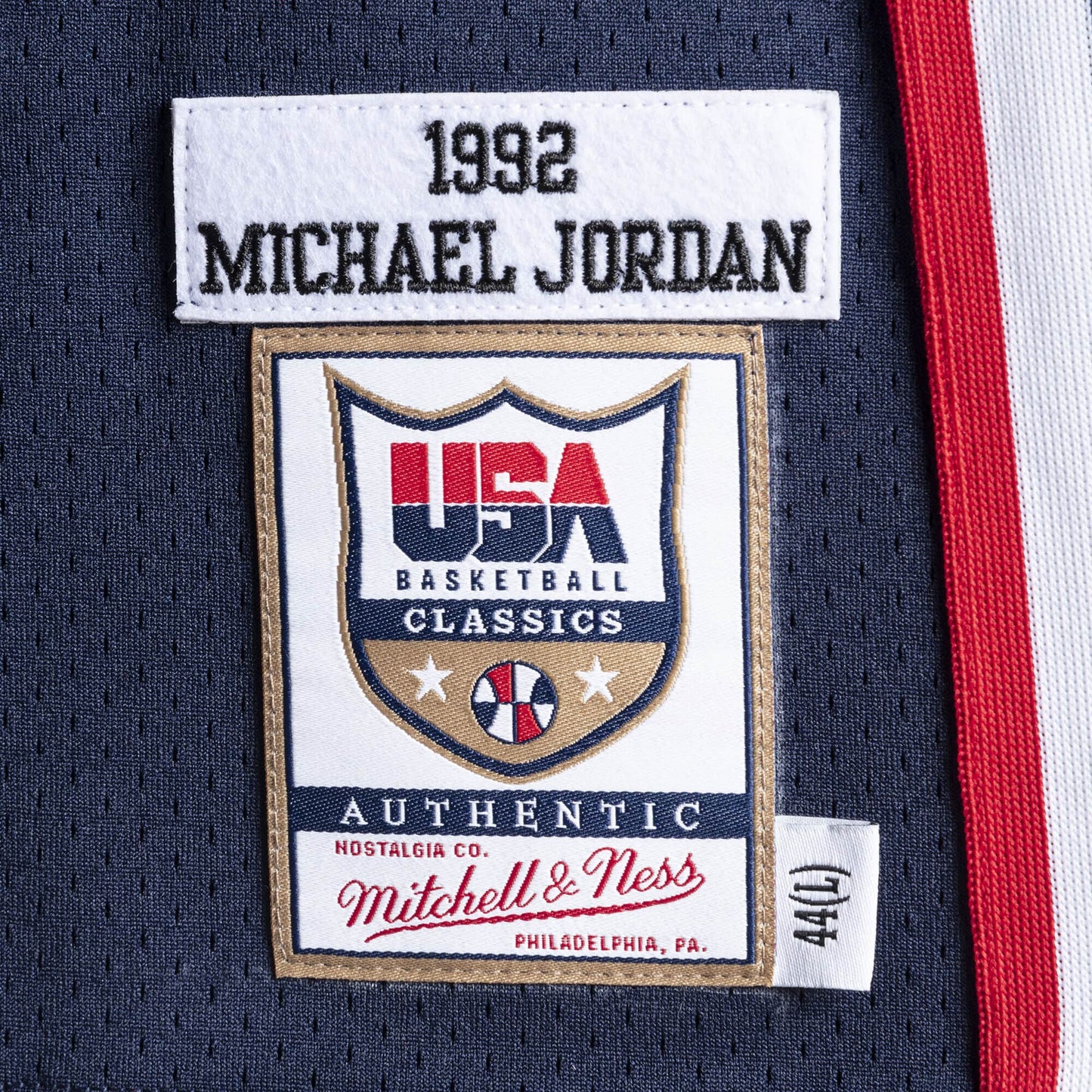 Authentic Jersey Team USA 1992 Michael Jordan
