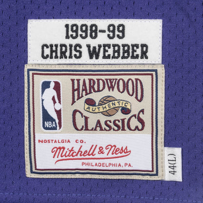 Authentic Jersey Sacramento Kings Alternate 1998-99 Chris Webber