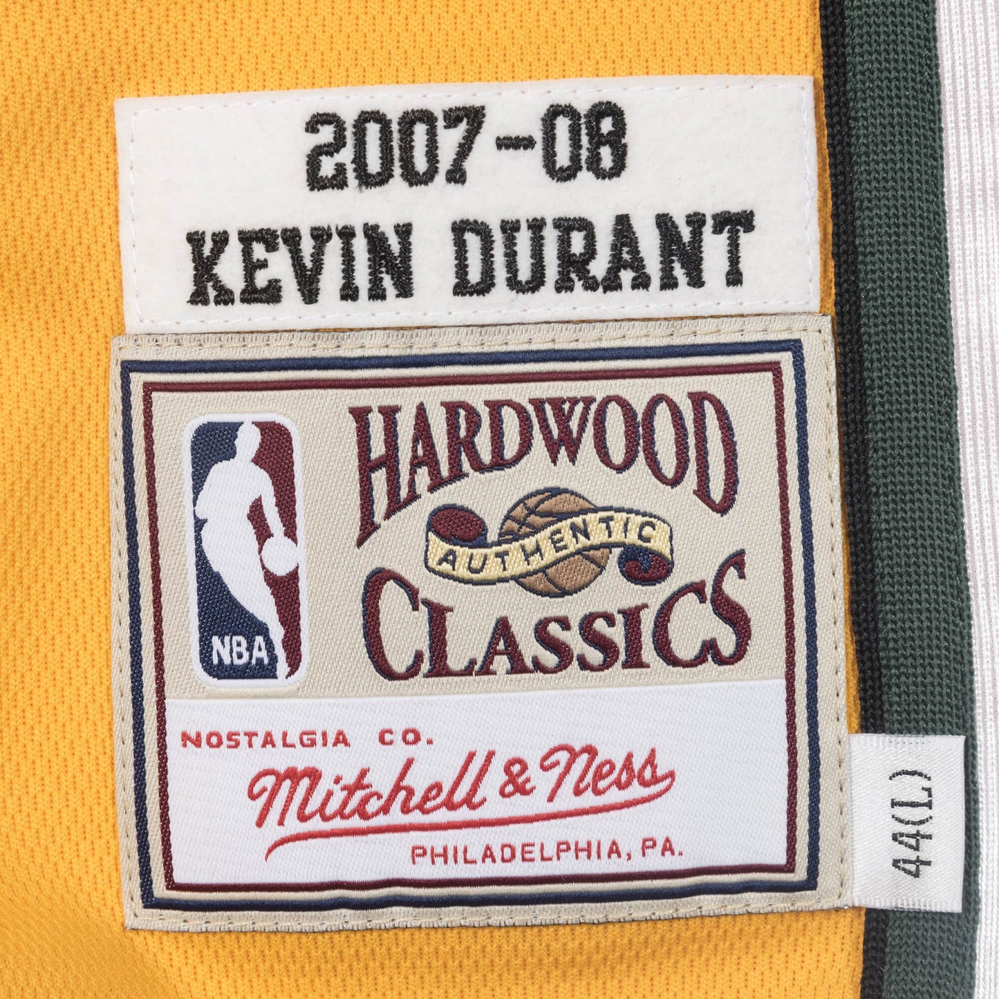Authentic Jersey Seattle Supersonics Alternate 2007-08 Kevin Durant