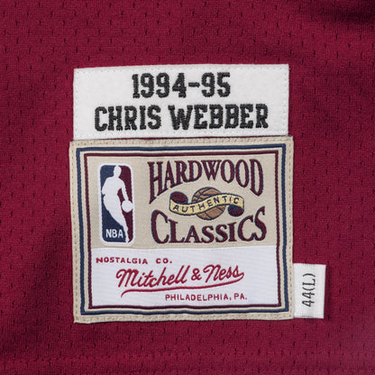 Authentic Road Jersey Washington Bullets1994-95 Chris Webber