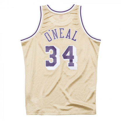 NBA Gold Swingman Jersey Los Angeles Lakers 1996-97 Shaquille O'Neal