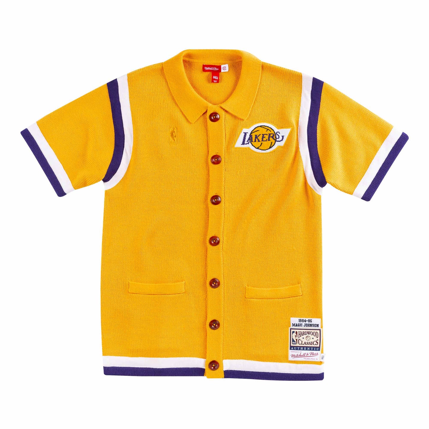 CLOT x NBA Sweater Knit Shooting Shirt Los Angeles Lakers 1984-85 Magic Johnson
