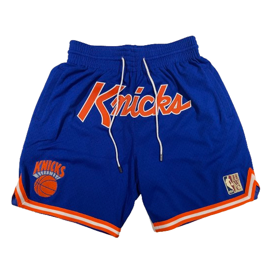 NBA JUST DON PRACTICE SHORTS KNICKS