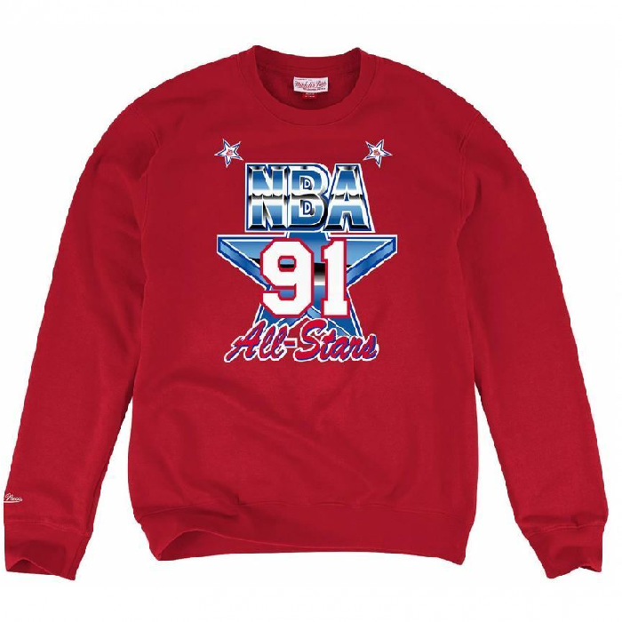 Crew Fleece Sweater Shirt All Star West 1991