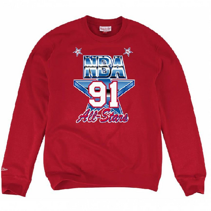 Crew Fleece Sweater Shirt All Star West 1991
