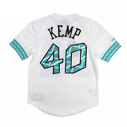 NBA Name & Number Mesh Crew Neck All Star West 1995 Shawn Kemp