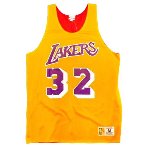 NBA Reversible Mesh Tank Los Angeles Lakers All Star 1991 Magic Johnson