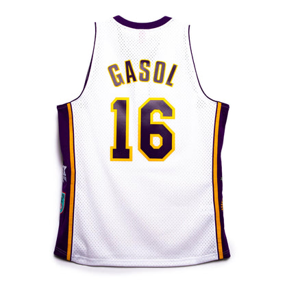NBA HOF Swingman Jersey Los Angeles Lakers Pau Gasol