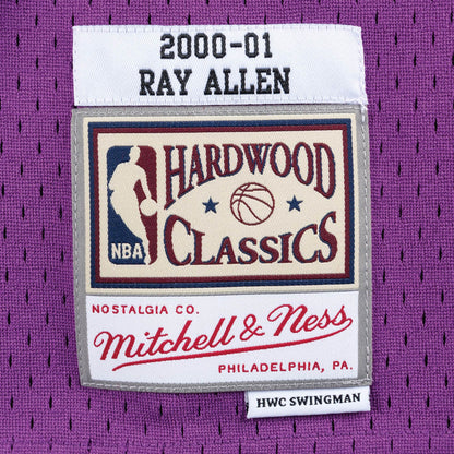 NBA Swingman Jersey Milwaukee Bucks Road 2000-01 Ray Allen