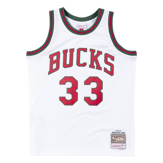 NBA Swingman Jersey Milwaukee Bucks 1971-72 Kareem Abdul-Jabbar