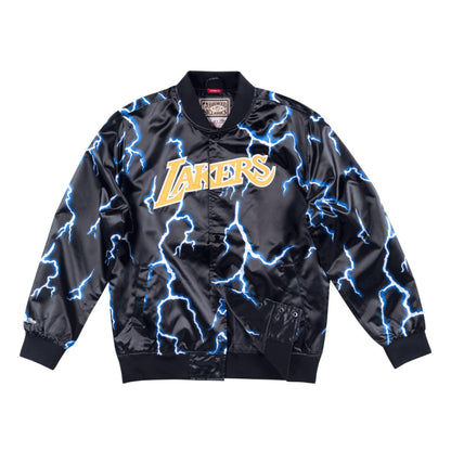 Lightning Satin Jacket Los Angeles Lakers
