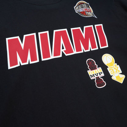 NBA HOF N&N Premium Tee Miami Heat Dwyane Wade