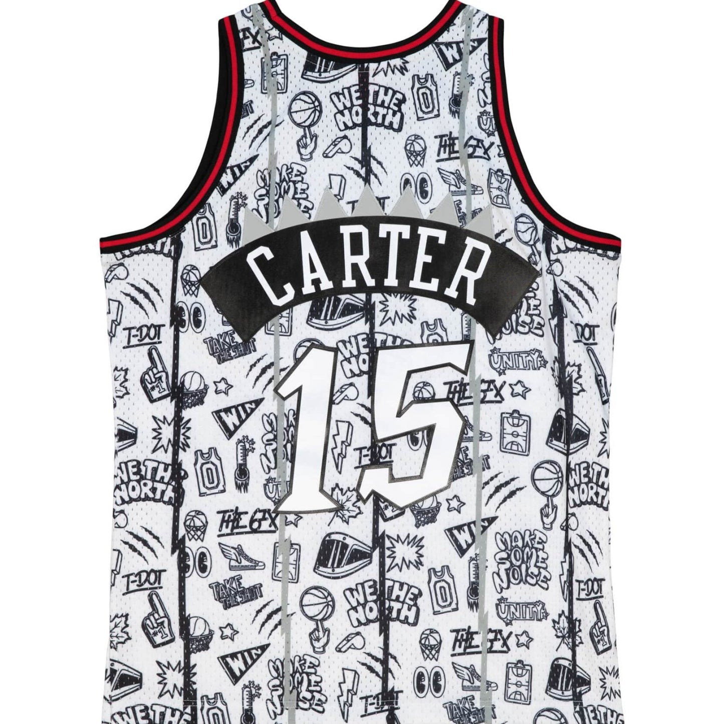 NBA Doodle Swingman Jersey Toronto Raptors 1998-99 Vince Carter