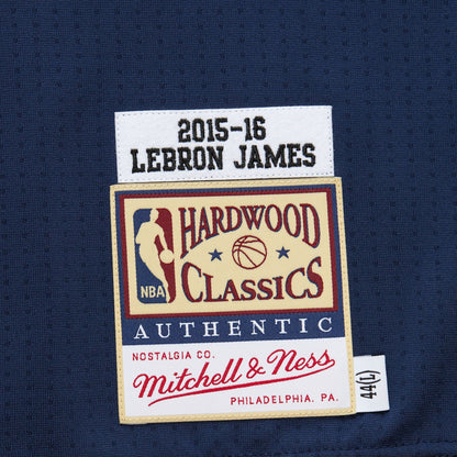 Authentic Jersey Cleveland Cavaliers Dark 2015-16 Lebron James