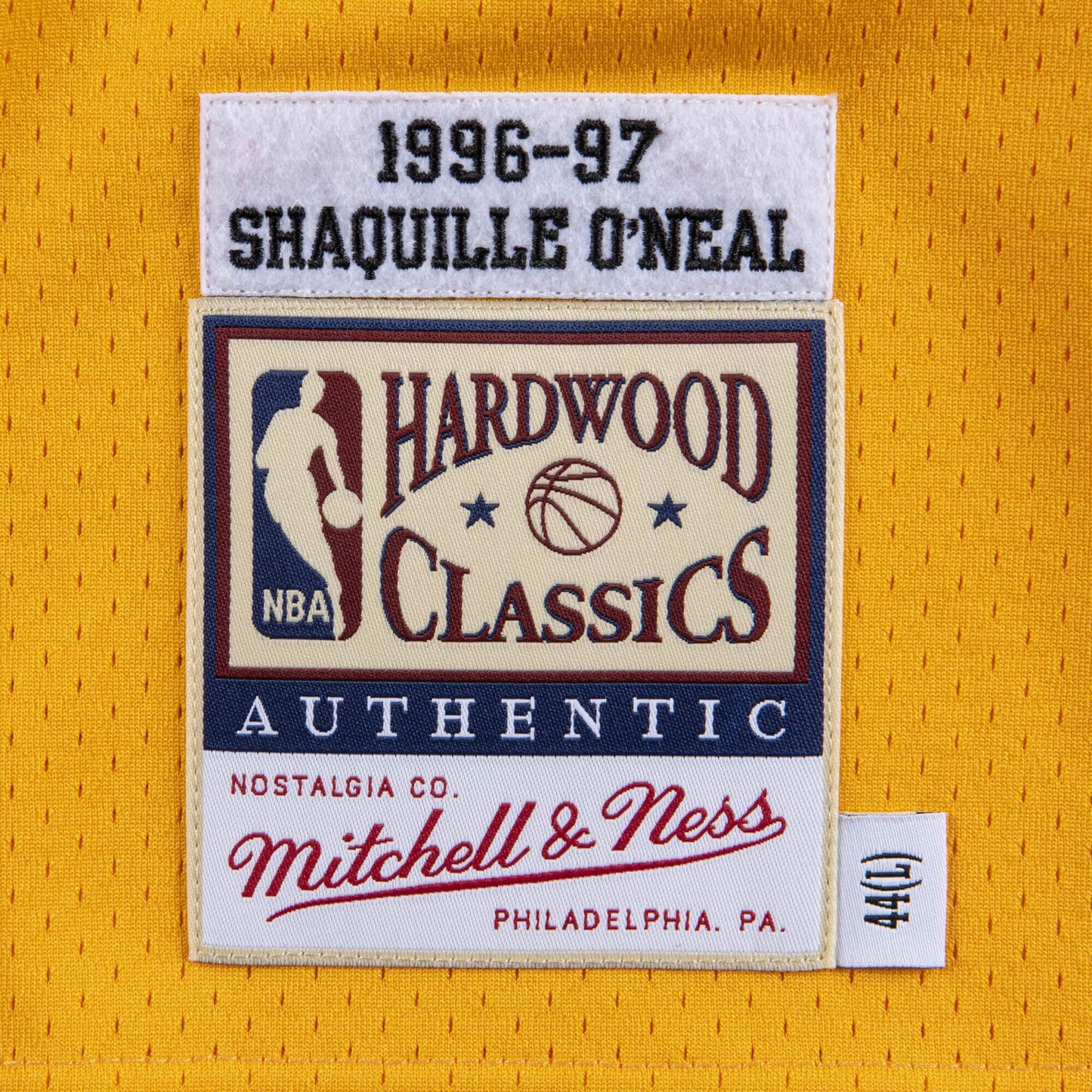Authentic Jersey Los Angeles Lakers 1996-97 Shaquille O'Neal