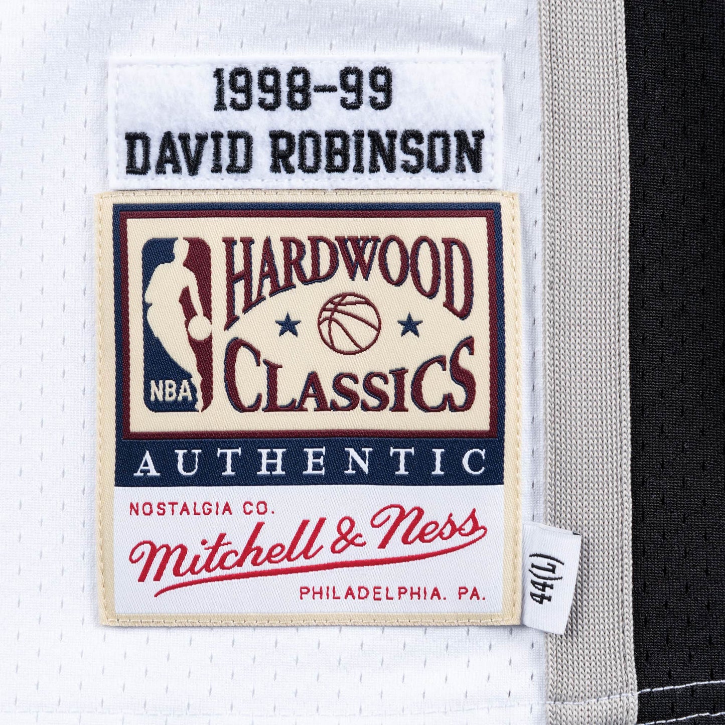 Authentic Jersey San Antonio Spurs Home Finals 1998-99 David Robinson