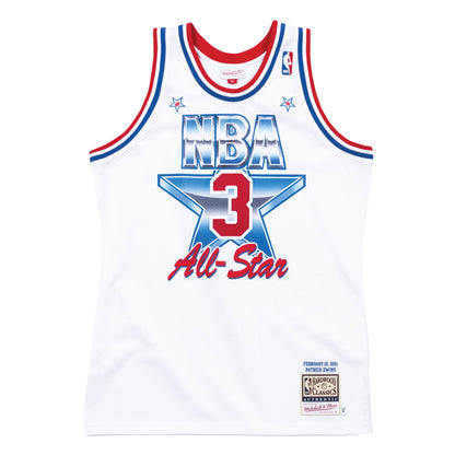 Authentic Jersey All Star East 1991-92 Patrick Ewing
