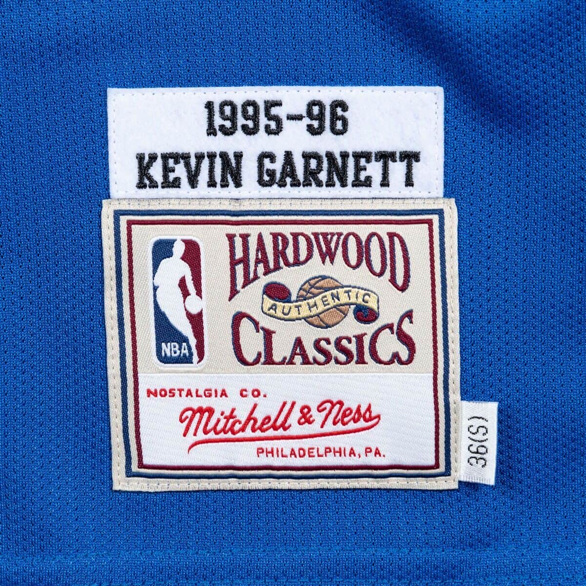 Authentic Jersey Minnesota Timberwolves 1995-96 Kevin Garnett