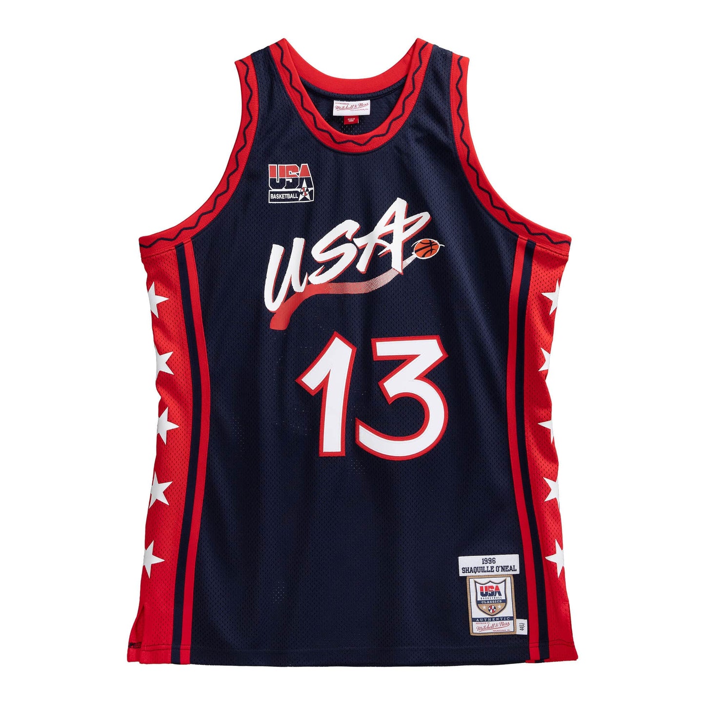 Authentic Jersey Team USA 1996-97 Shaquille O'Neal