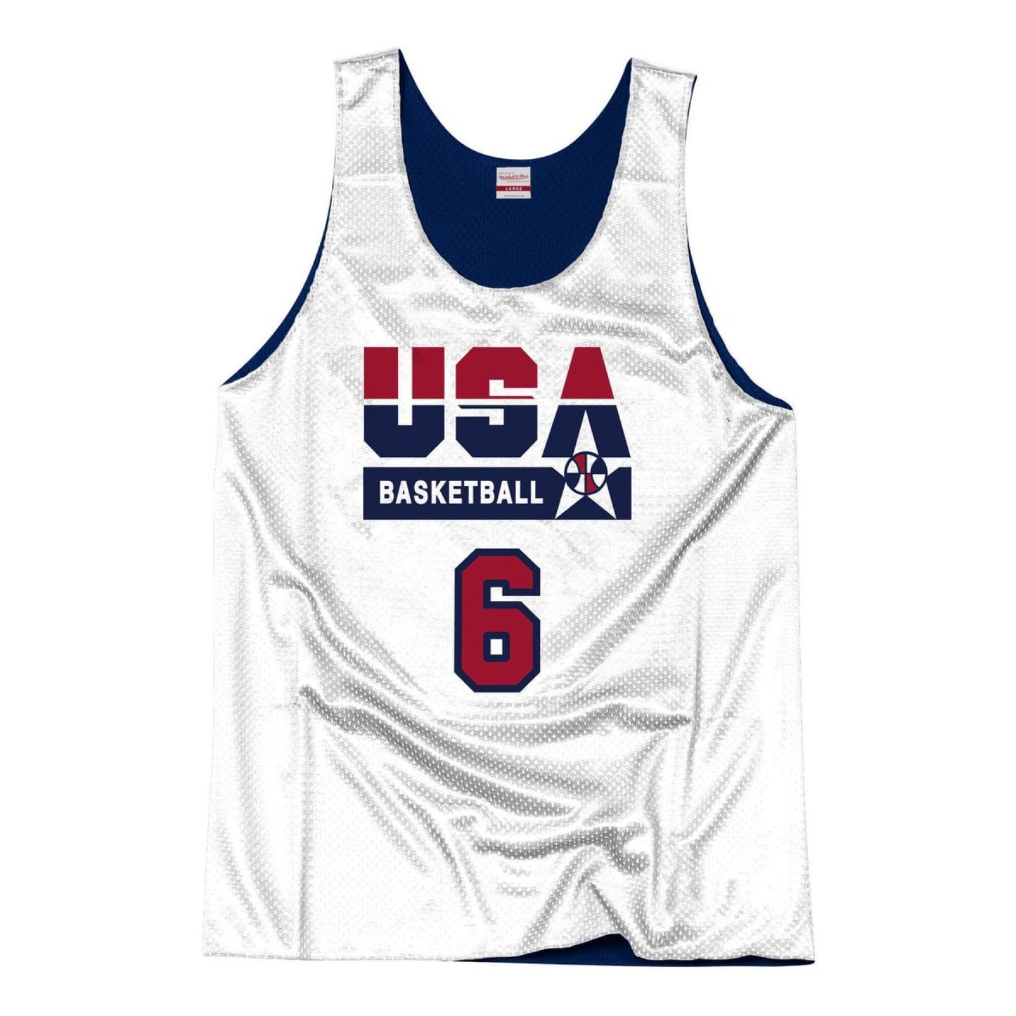NBA Authentic Reversible Practice Jersey Team USA 1992 Patrick Ewing