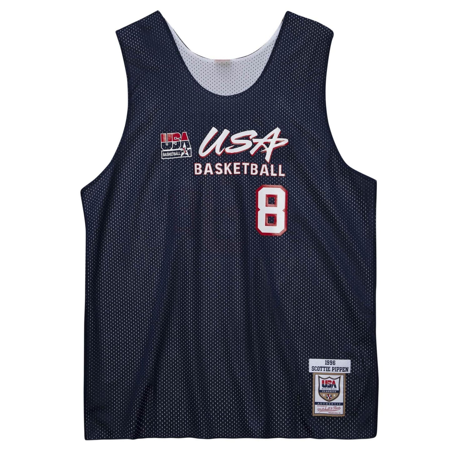 Authentic Revrsible Practice Jersey Team USA 1996-97 Scottie Pippen