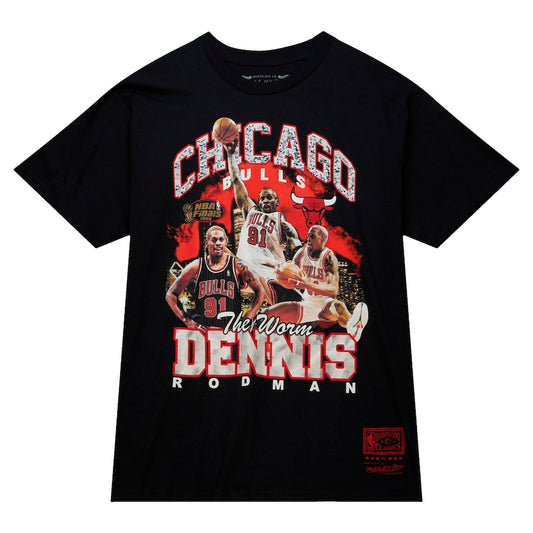 Hardwood Classics Bling Concert Player T-Shirt - Dennis Rodman