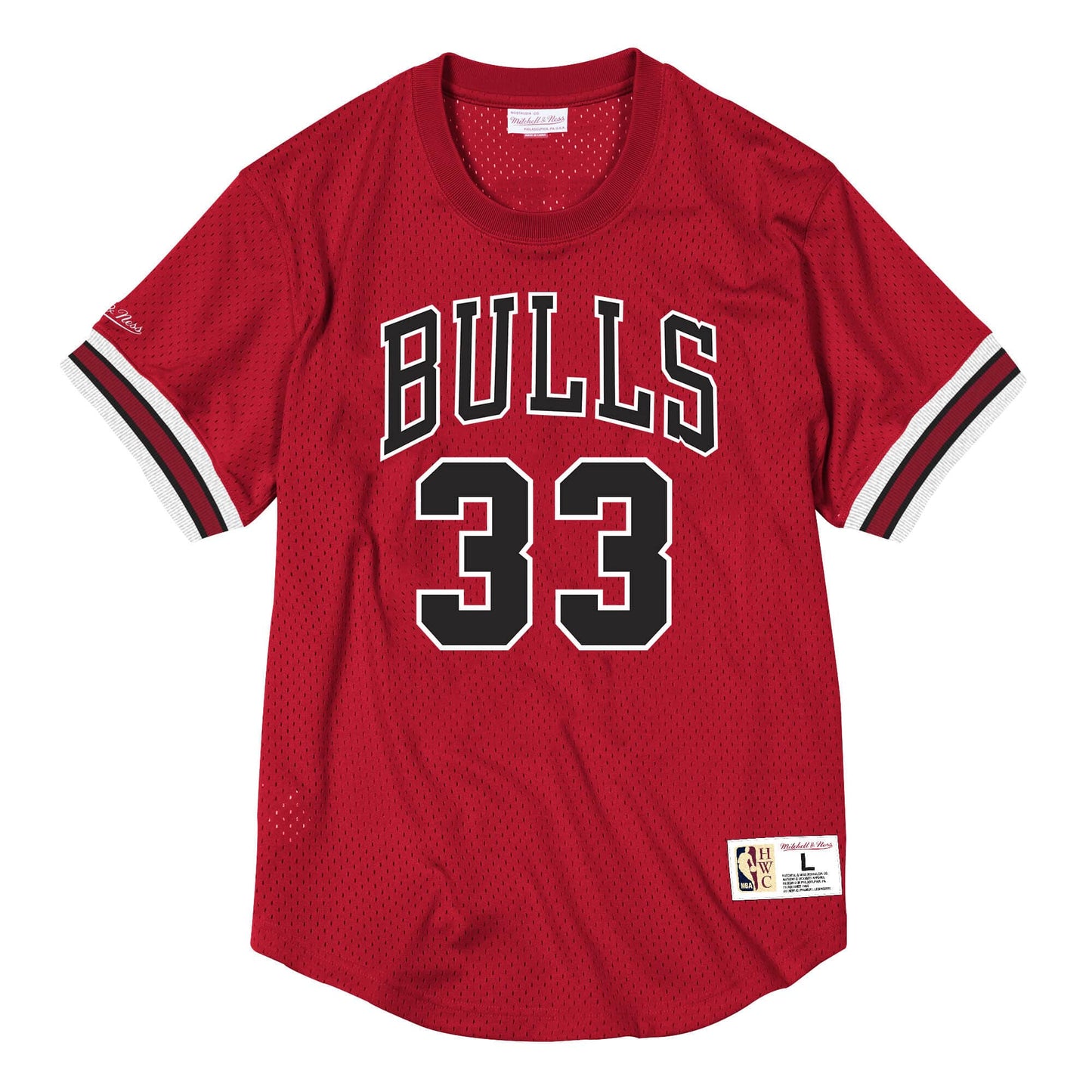 Name and Number Mesh Top Chicago Bulls Scottie Pippen