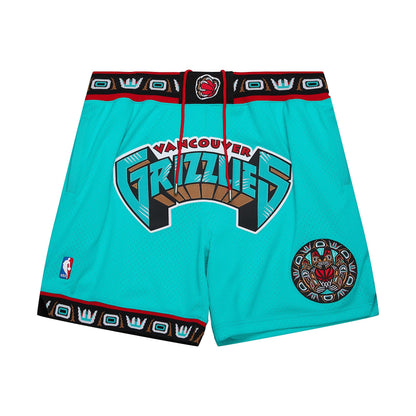 NBA Just Don 7 Inch Shorts Vancouver Grizzlies