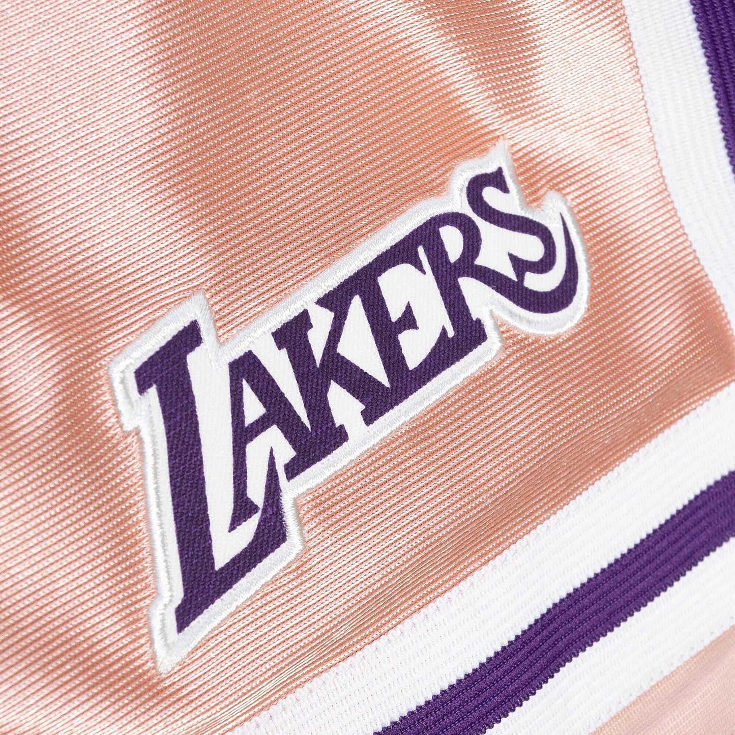 Womens 75th Anniversary Rose Gold Shorts Los Angeles Lakers