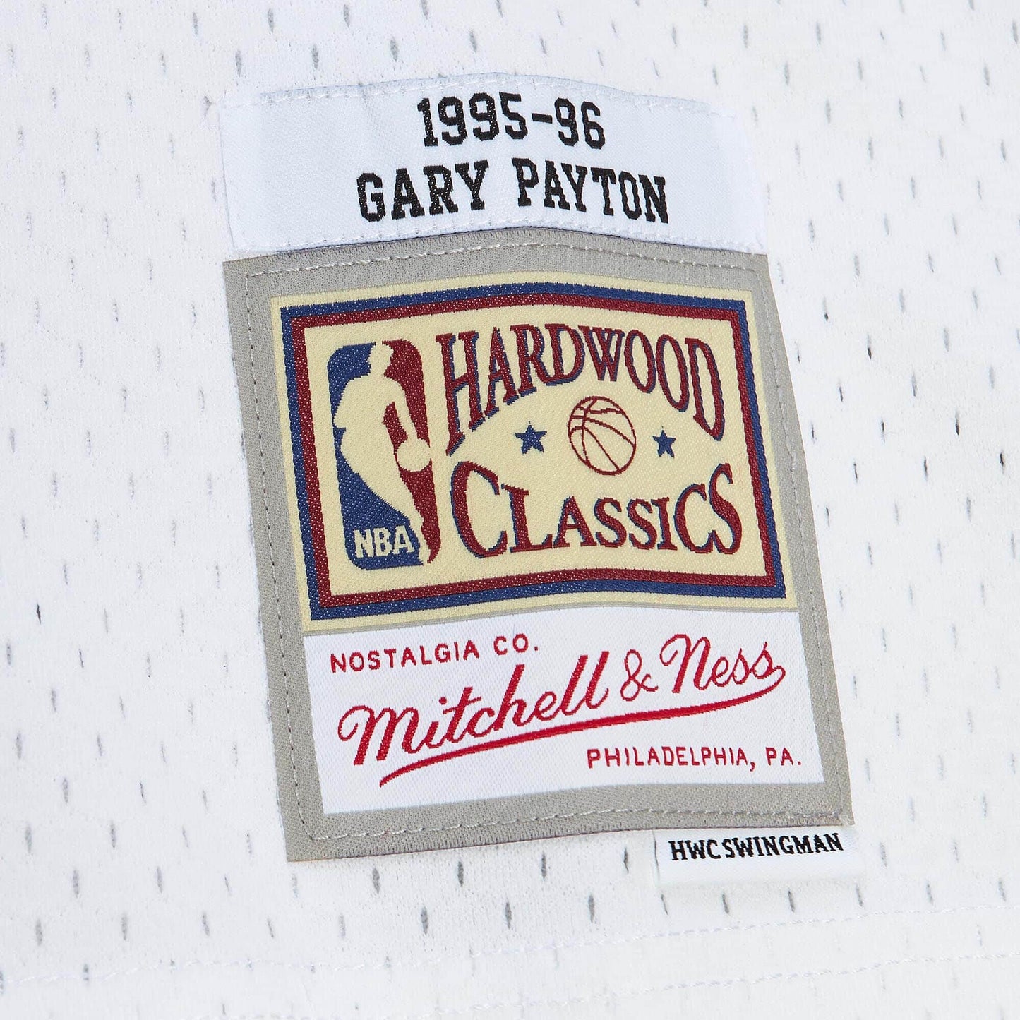 NBA Swingman Jersey Seattle Supersonics Home 1995-96 Gary Payton