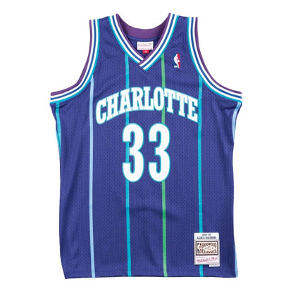 NBA Swingman Jersey Charlotte Hornets Alternate 1994-95 Alonzo Mourning