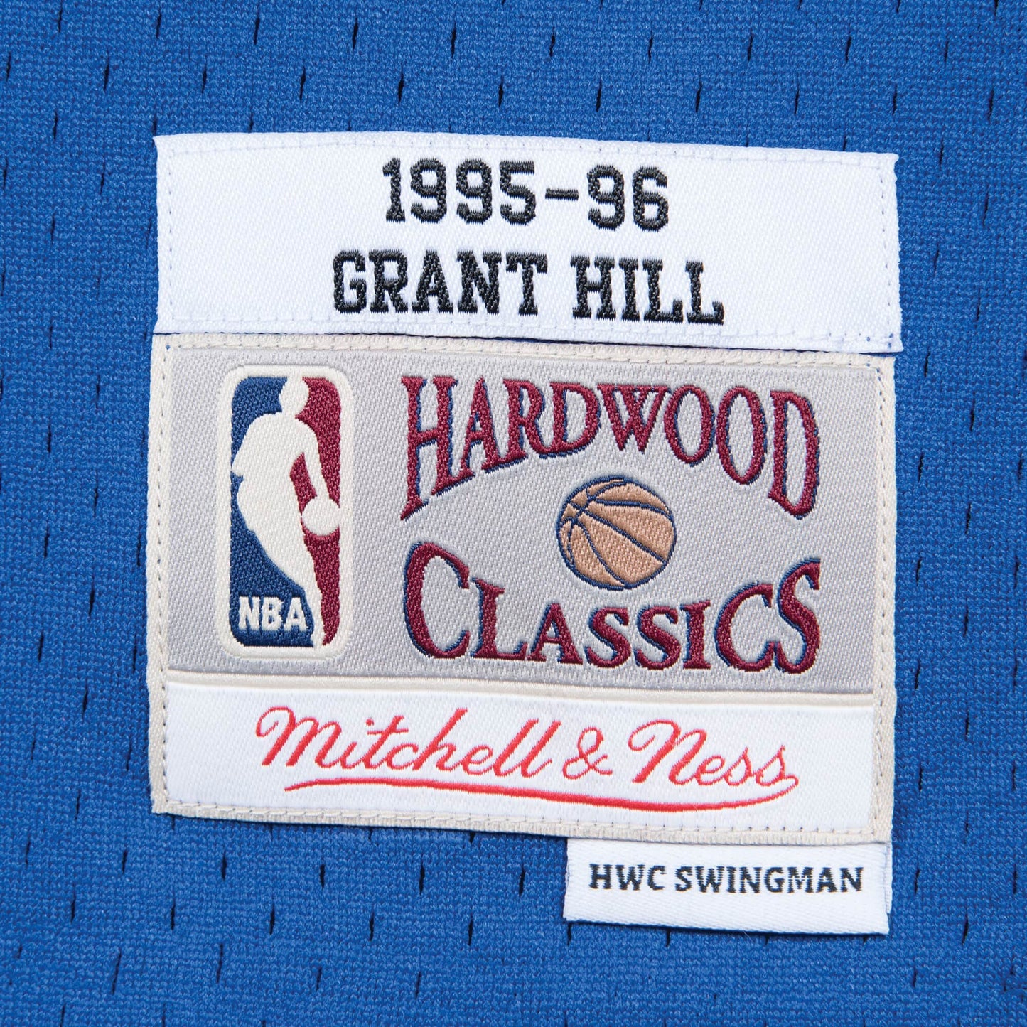 NBA Swingman Jersey Detroit Pistons Road 1995-96 Grant Hill