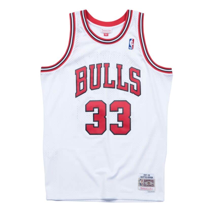 NBA Swingman Jersey Chicago Bulls Home 1997-98 Scottie Pippen