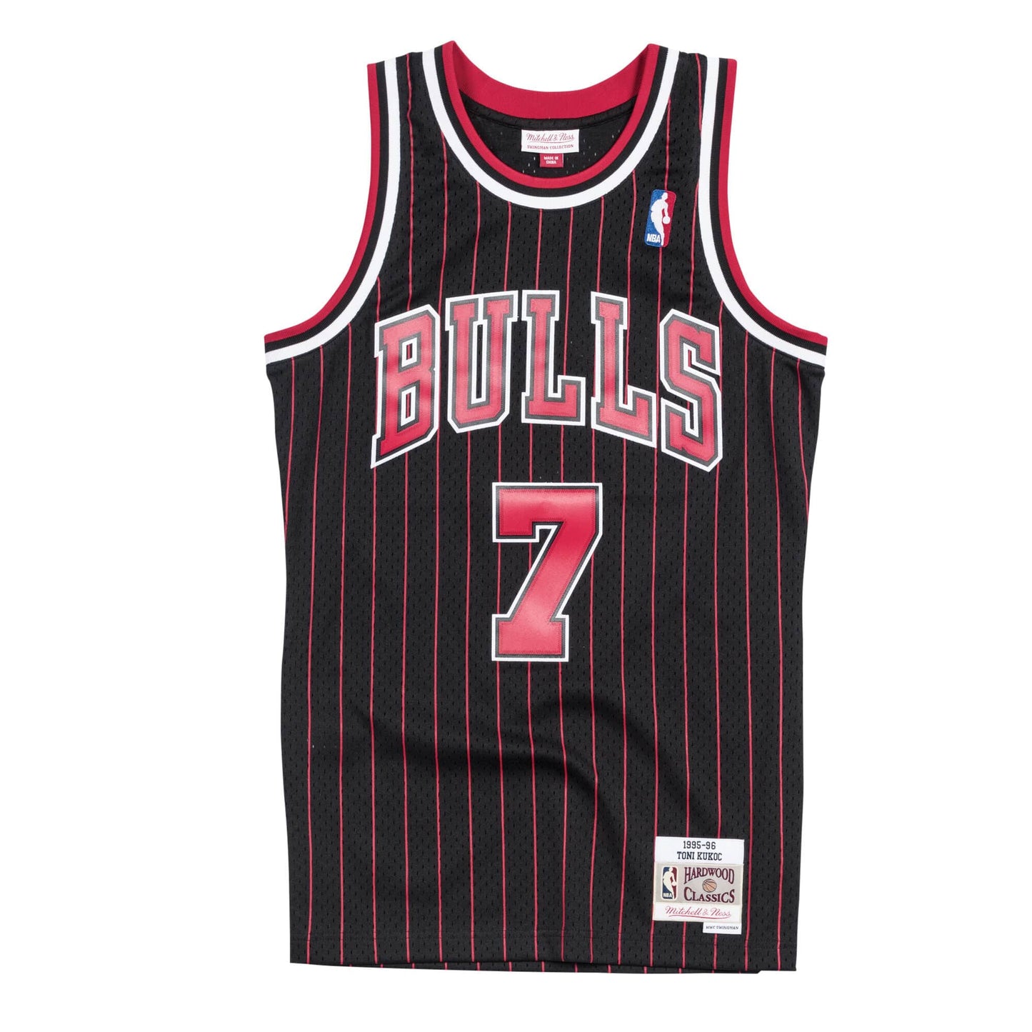NBA Swingman Jersey Chicago Bulls 1995-96 Toni Kukoc