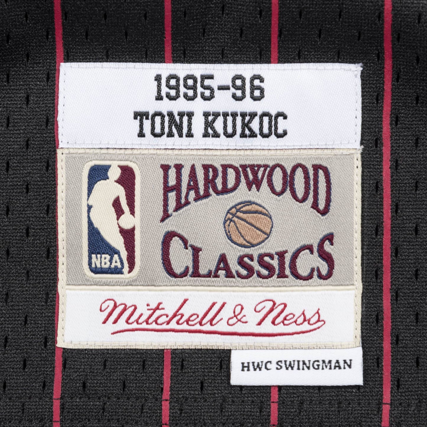 NBA Swingman Jersey Chicago Bulls 1995-96 Toni Kukoc