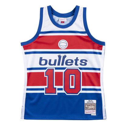 NBA Swingman Jersey Washington Bullets 1985-86 Manute Bol
