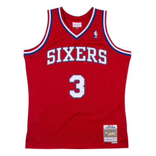 NBA Swingman Jersey Philadelphia 76ers 2002-03 Allen Iverson