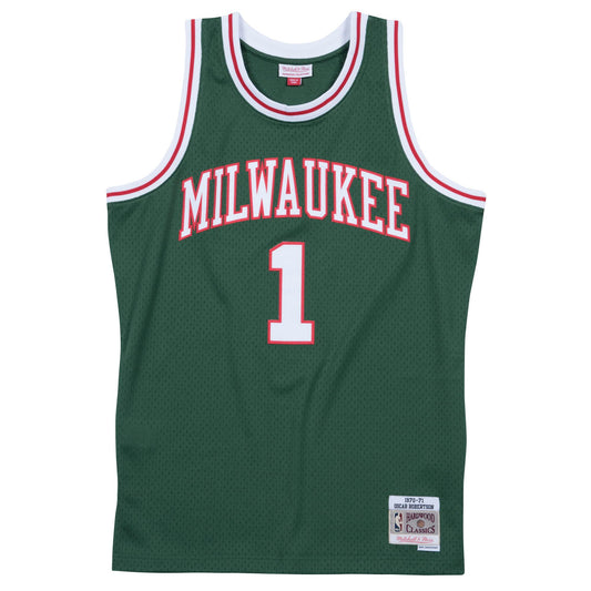 NBA Swingman Jersey Milwaukee Bucks 1970-71 Oscar Robertson