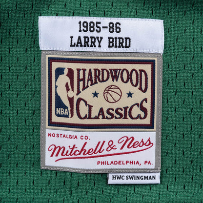 NBA Swingman Jersey Boston Celtics Road 1985-86 Larry Bird