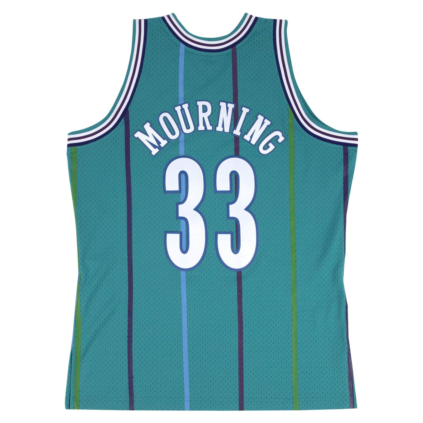 NBA Swingman Jersey Charlotte Hornets Road 1992-93 Alonzo Mourning
